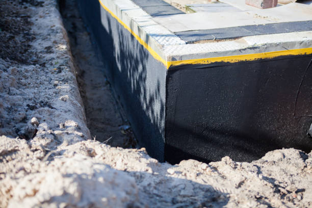 Professional Waterproofing technician working in Callaway, MD